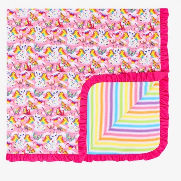 Posh Peanut Lisa Frank Angel Kitty Ruffled Luxette Patoo - Picture 2 of 3